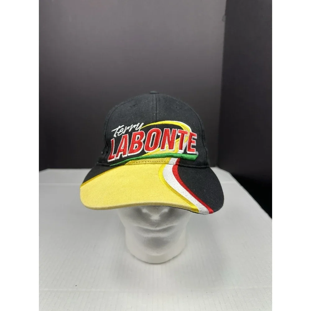 VTG Terry Labonte Hat Cap Snap Back Black NASCAR 2000 Competitors View